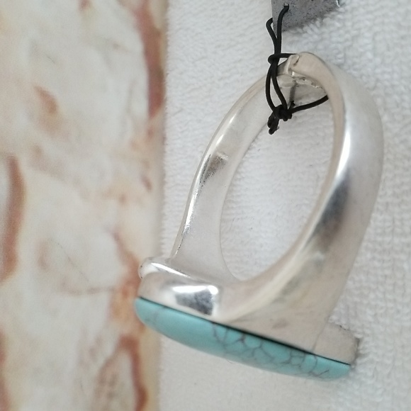 New Robert Lee Morris Soho Oval Stone Bracelet - Picture 2 of 10